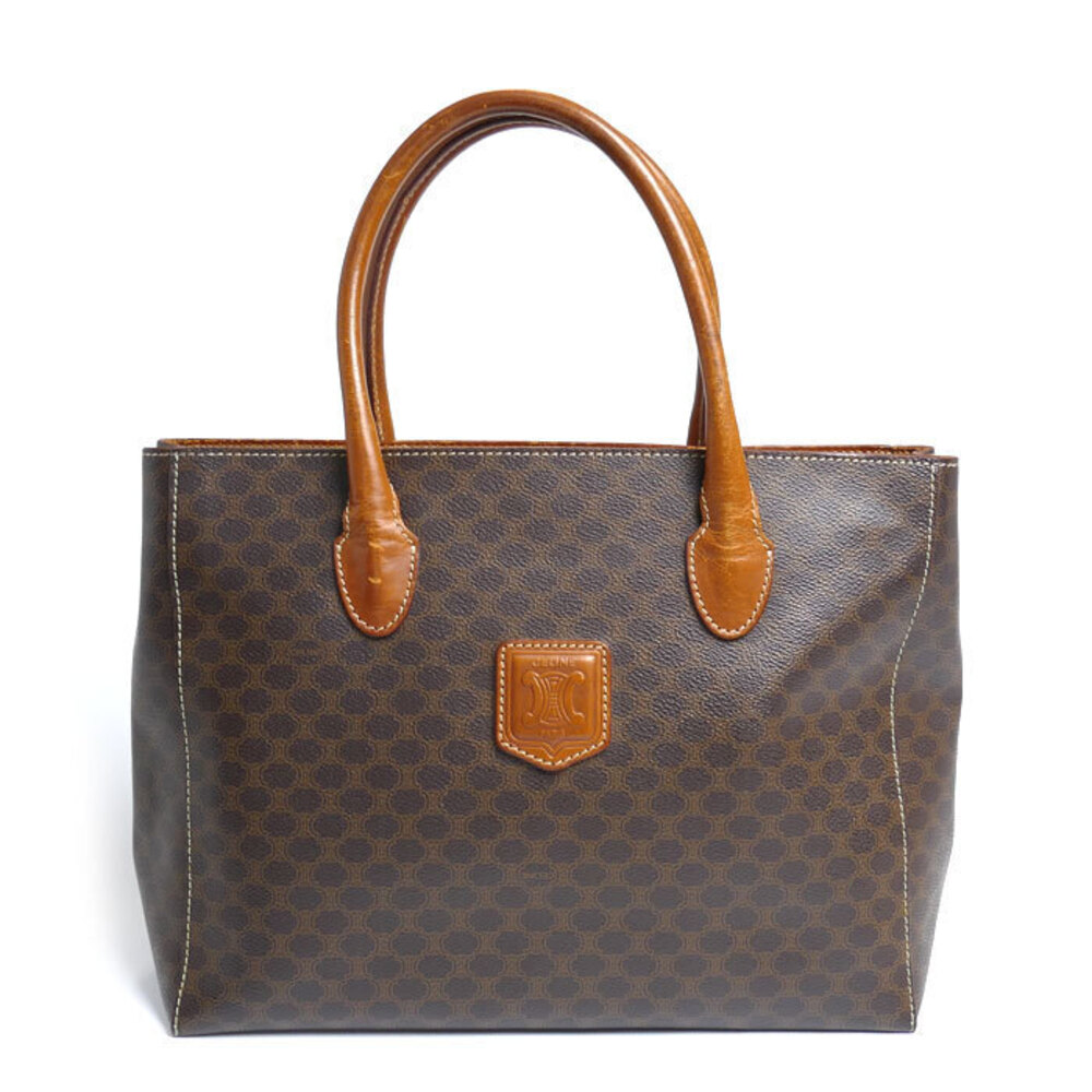 Celine Macadam Tote Bag Brown